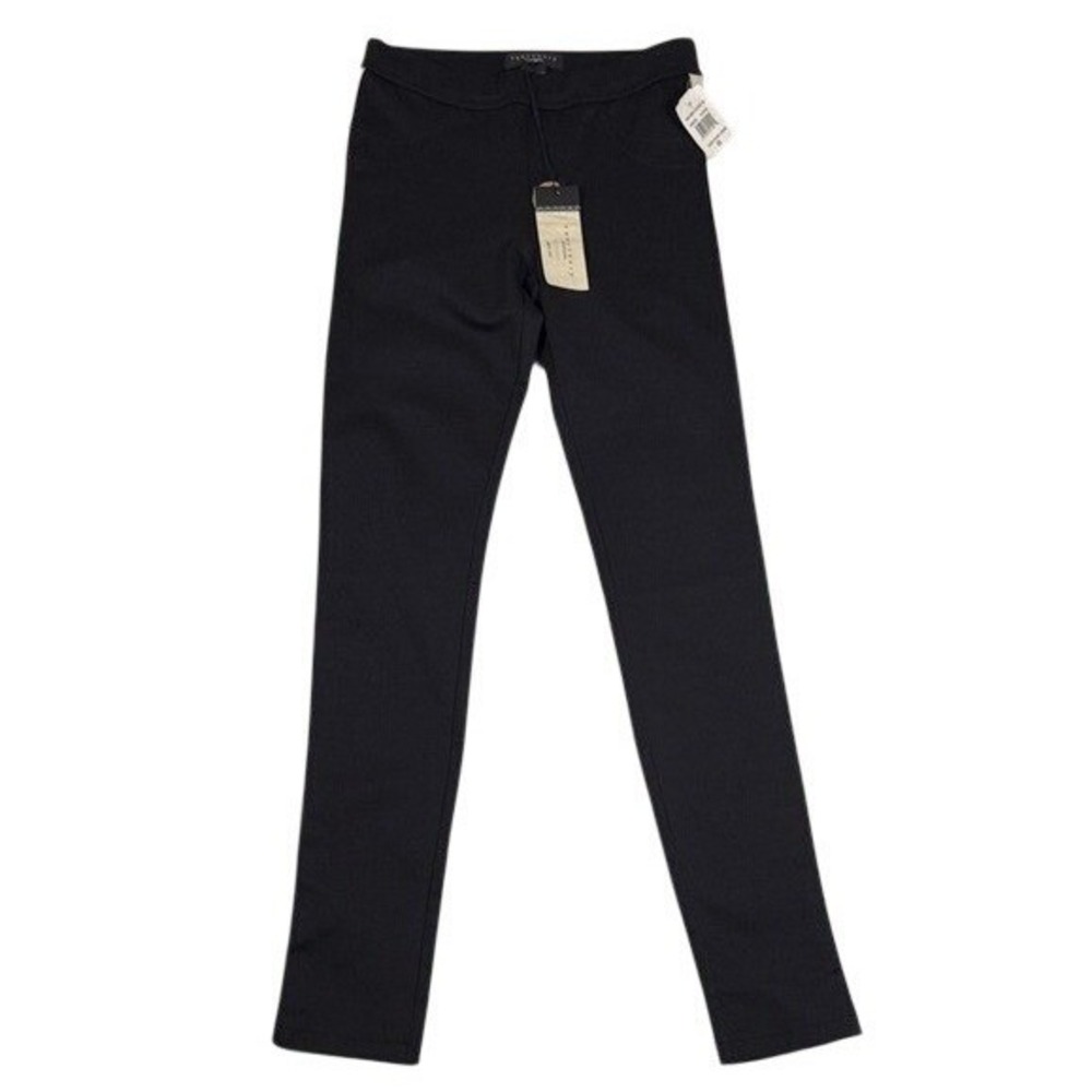 Sanctuary Womens‎ Tuxedo Grease Leggings Black Opal Side Stripe P532-K70 XS NEW